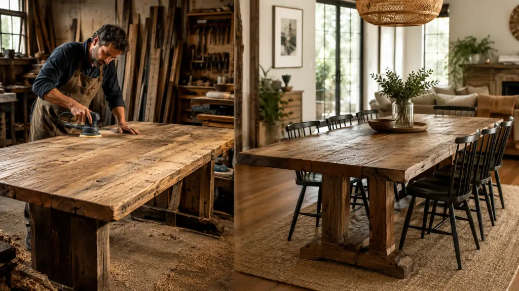 From Workshop to Home: The Furniture Journey