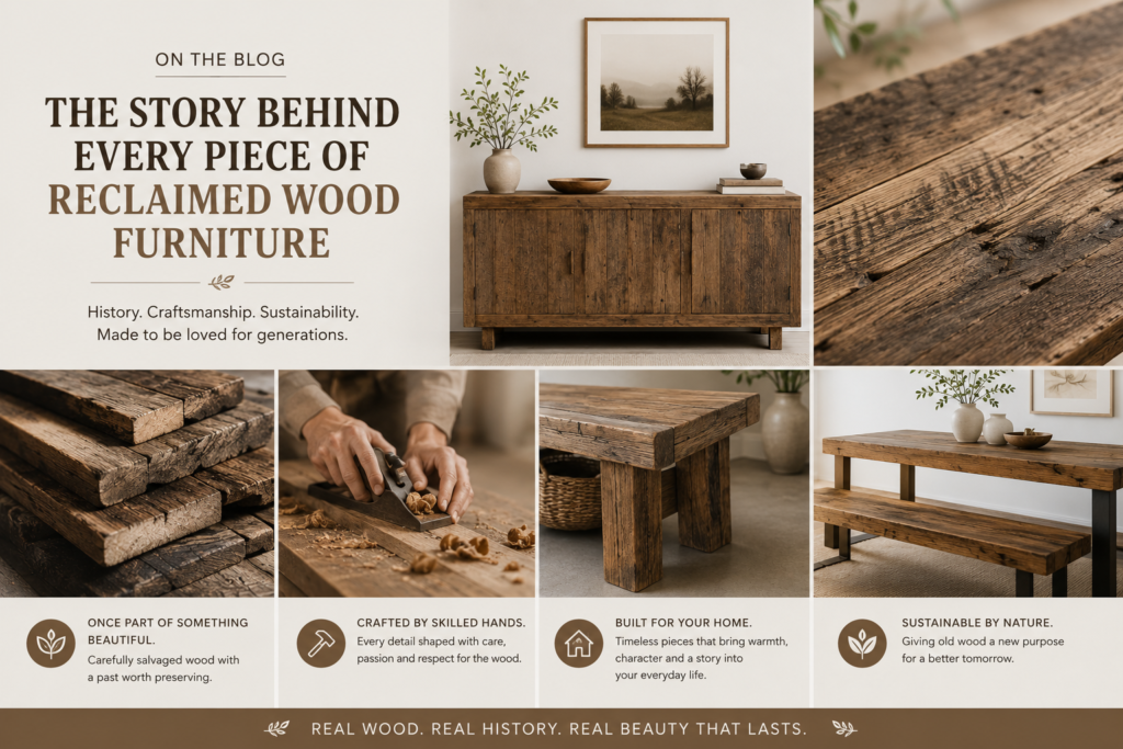 reclaimed wood furniture handmade wood furniture reclaimed wood décor rustic wood furniture sustainable furniture ideas reclaimed teak wood natural wood texture farmhouse furniture ideas solid wood furniture eco-friendly home décor