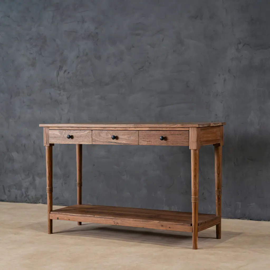 solid wood console table teak wood console table handmade wooden furniture entryway console table rustic modern furniture wooden hallway table minimalist console table modern wooden furniture storage console table handcrafted teak furniture