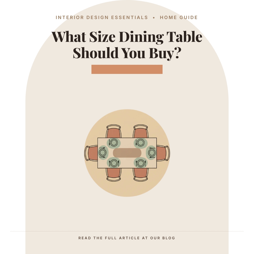 what size dining table should I buy dining table size guide standard dining table dimensions dining table seating capacity reclaimed wood dining table handmade dining table solid wood dining table dining room furniture guide dining table buying guide best dining table for home