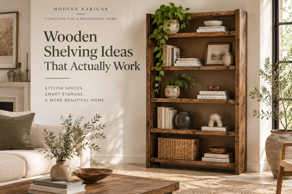 Wooden Shelving Ideas That Actually Work