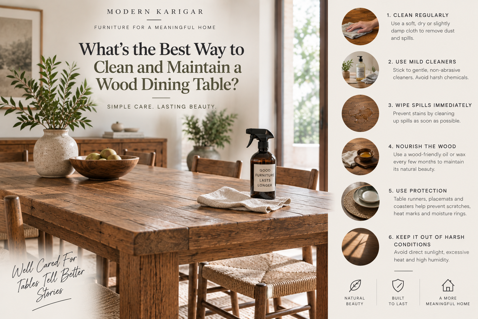 how to clean a wood dining table wood table maintenance tips solid wood table care reclaimed wood table care cleaning wood furniture safely wood table finish maintenance how to protect a wood dining table wood furniture cleaning guide maintaining reclaimed wood furniture dining table care tips